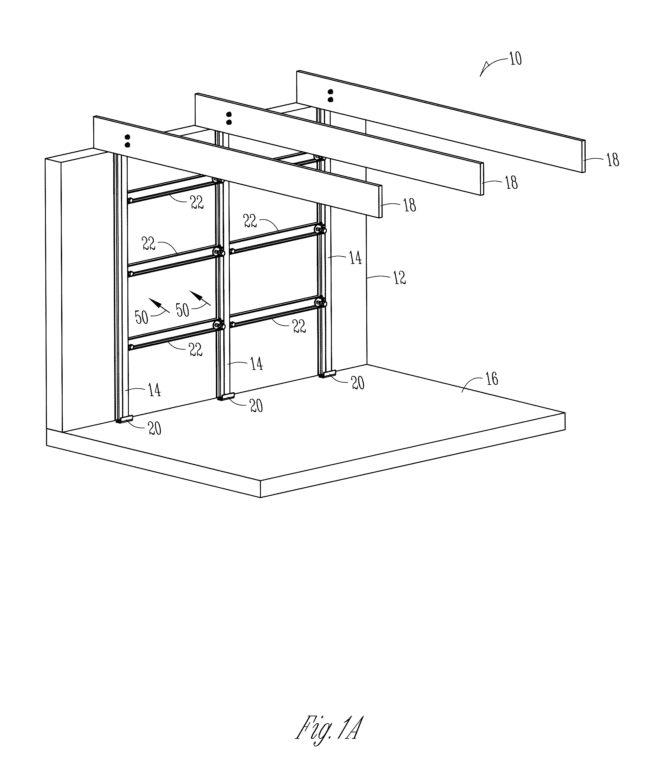 System and method for straightening and/or supporting a wall