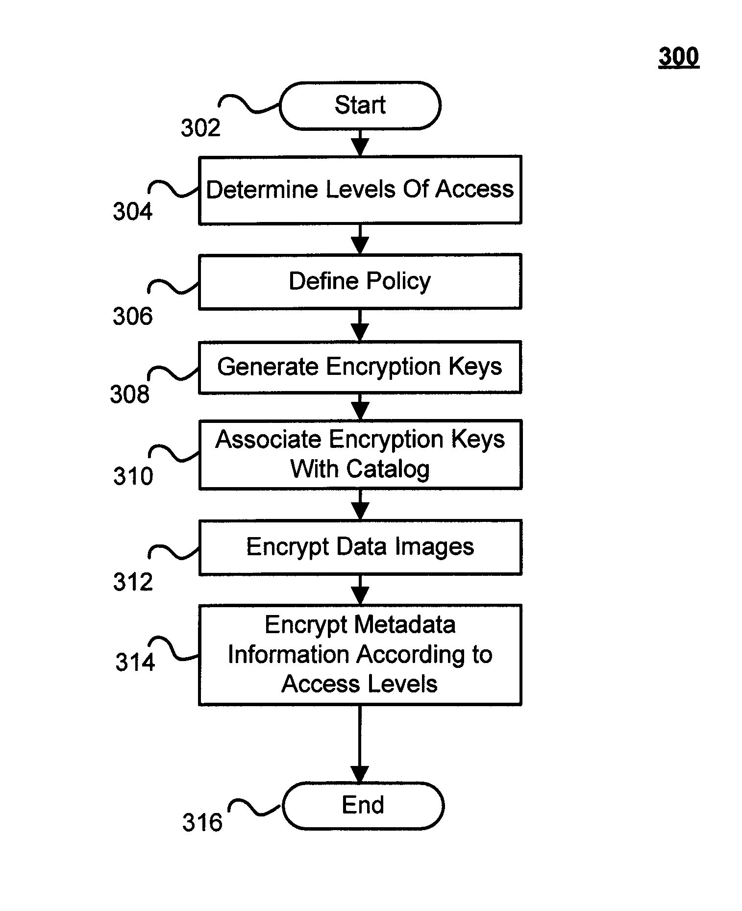 Techniques for providing multiple levels of security for a backup medium