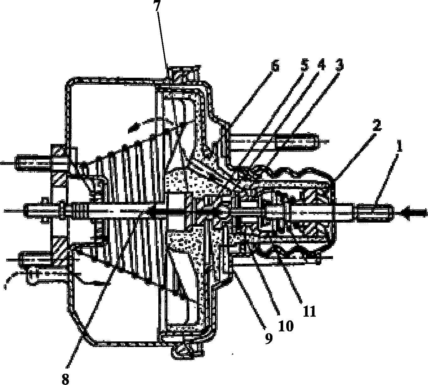 Force aid system for braking