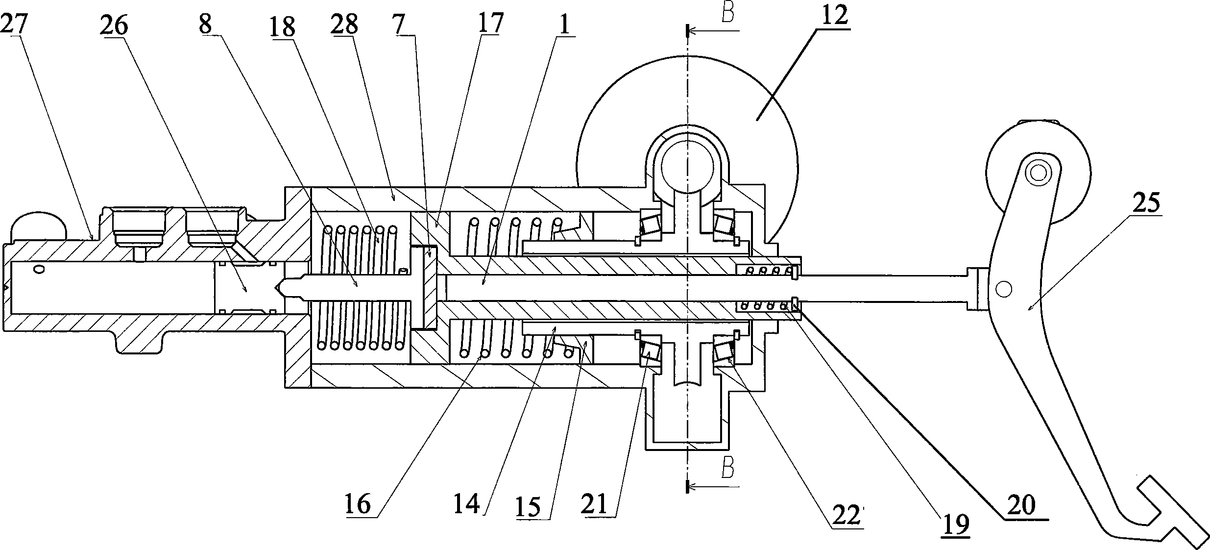 Force aid system for braking