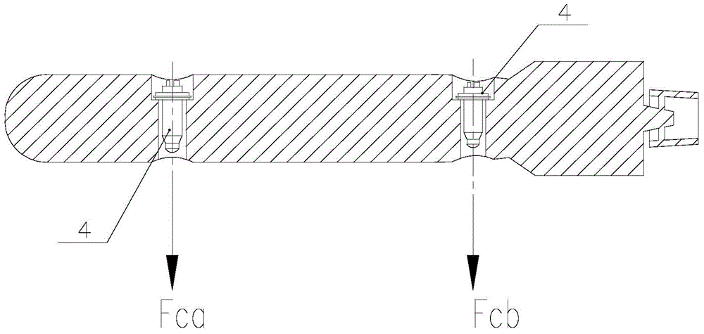 Arrangement structure of underwater robot propelling device