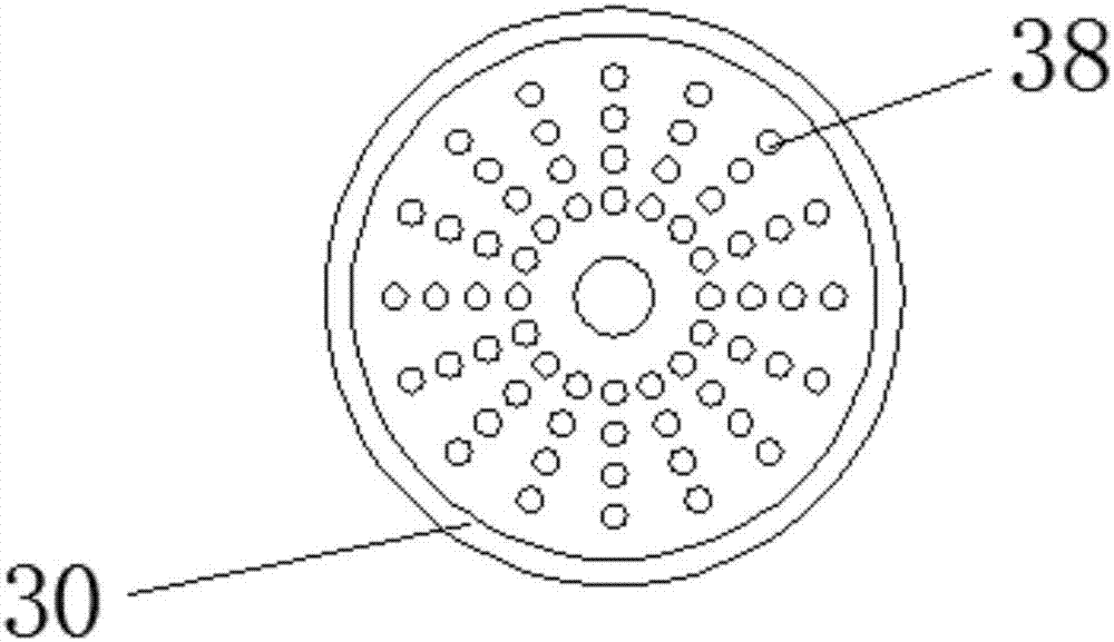 Efficient polishing device capable of keeping rice grain quality