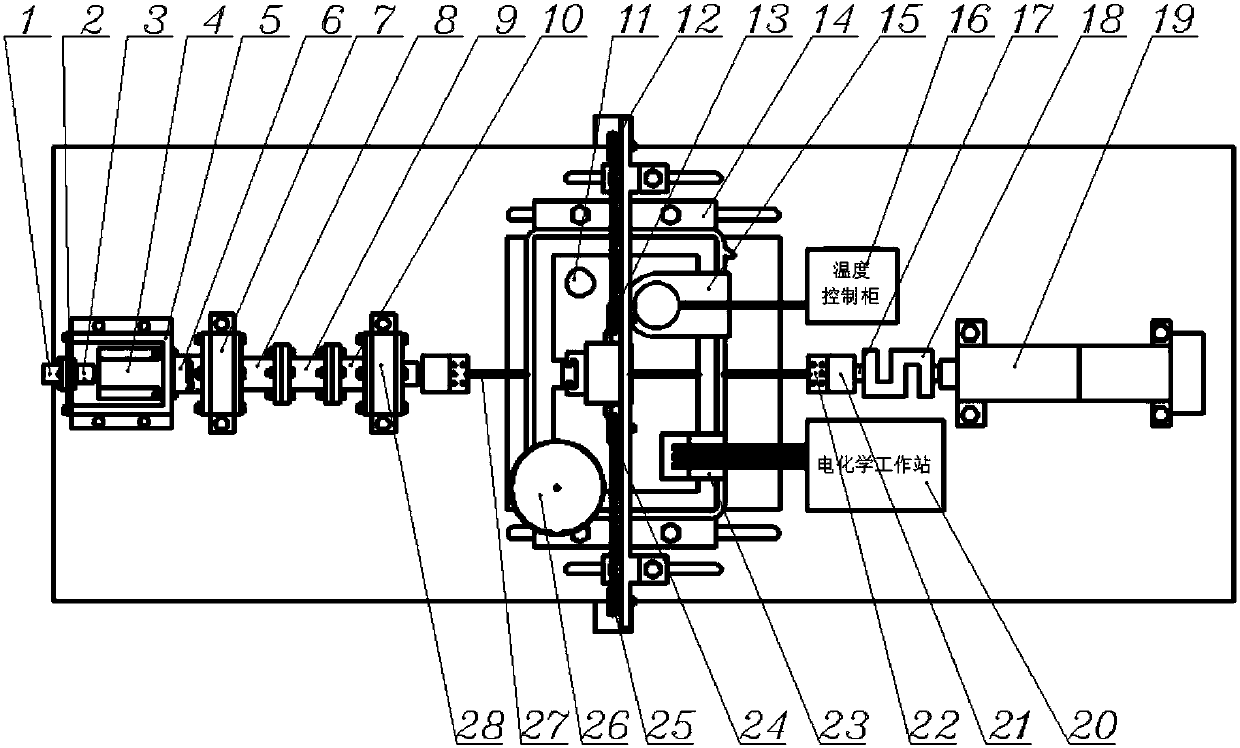 Device and method for monitoring multi-axis fretting corrosion fatigue damage of hoisting wire rope in thousand-meter deep well