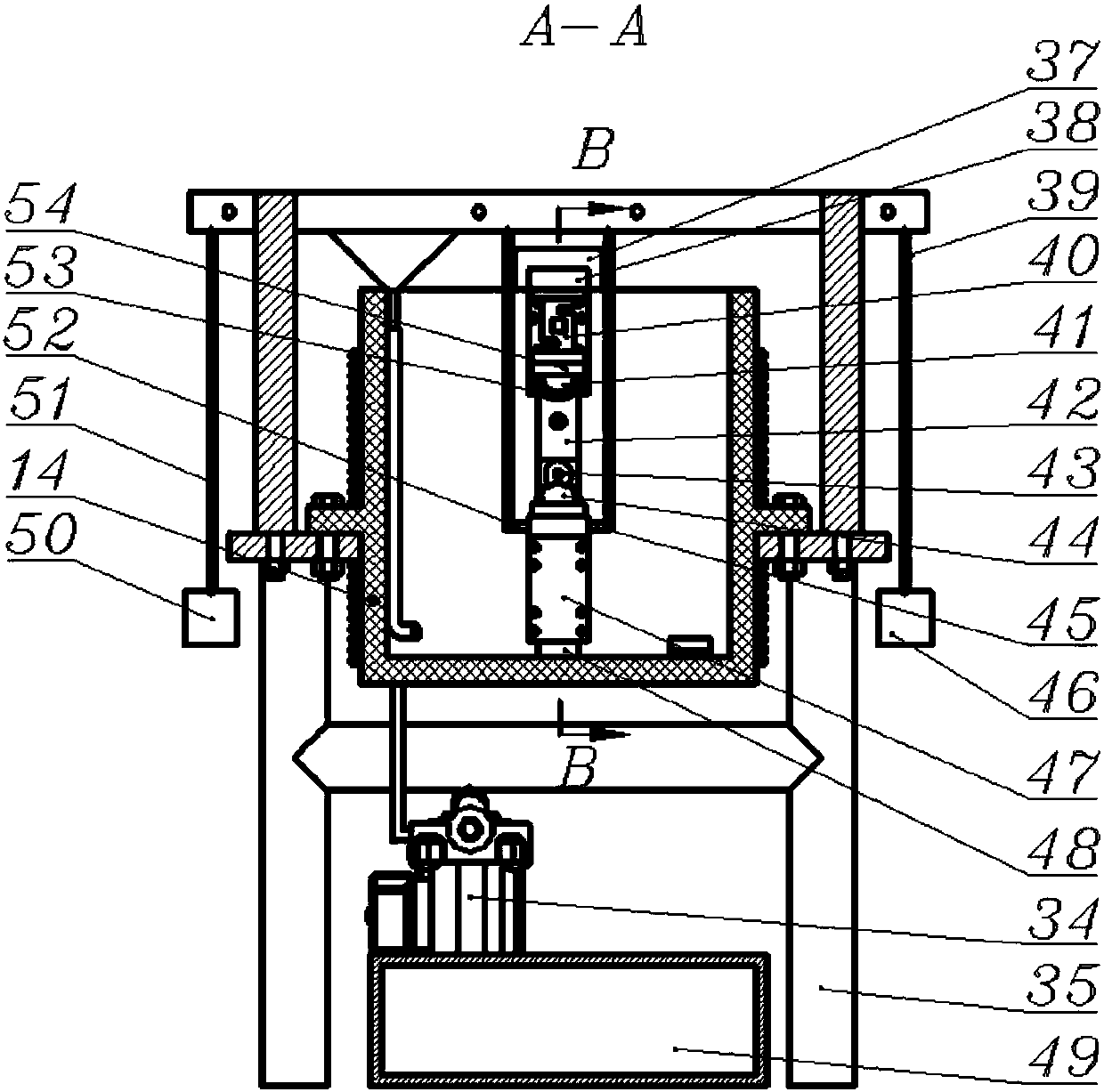 Device and method for monitoring multi-axis fretting corrosion fatigue damage of hoisting wire rope in thousand-meter deep well