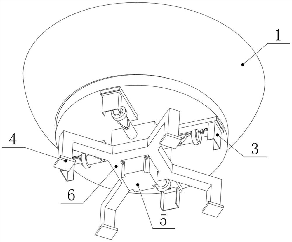 Environment-friendly and energy-saving solid waste treatment device and working method thereof