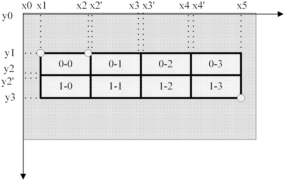 Image processing method, device and system based on background splicing wall