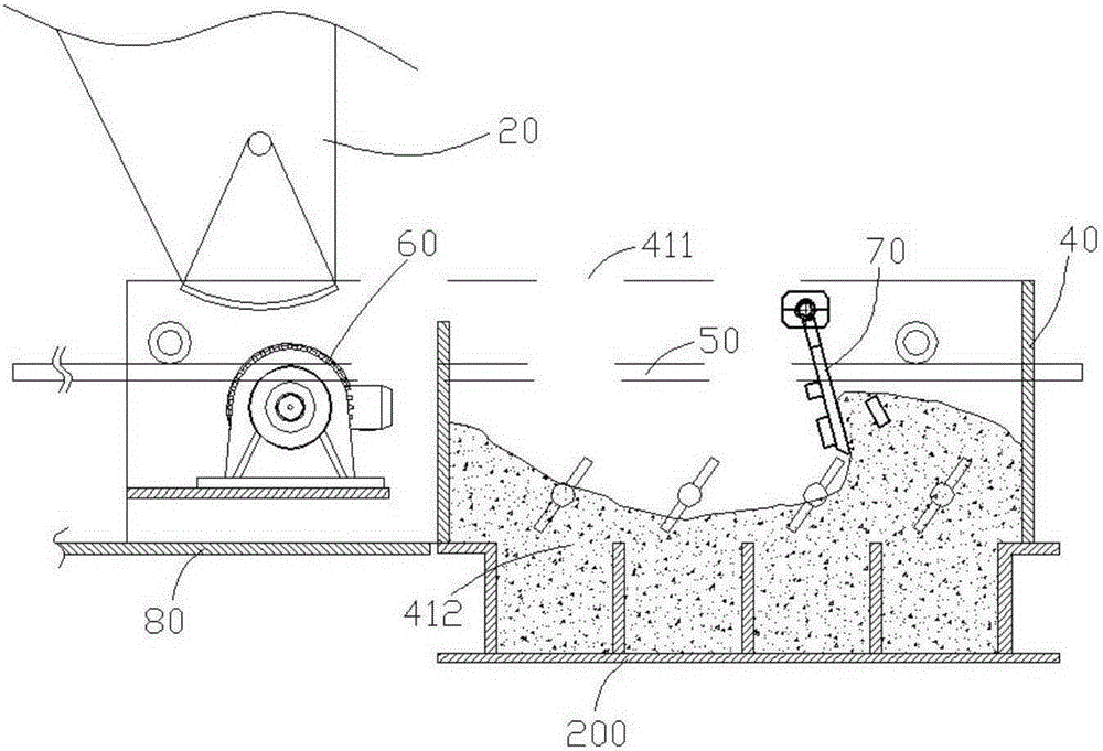 Aggregate distribution box system