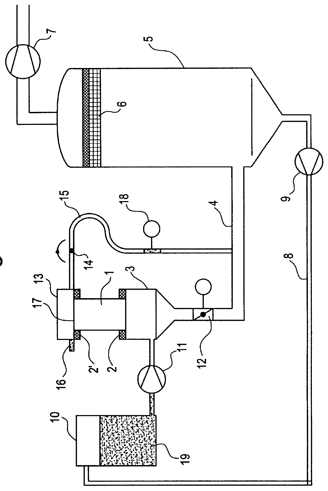 Process for the coating of the flow channels of a honeycomb form catalytic converter carrier with a dispersion coating