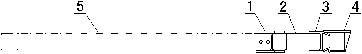 Air suspension limiting mechanism capable of bearing lateral force and swing arm type air suspension