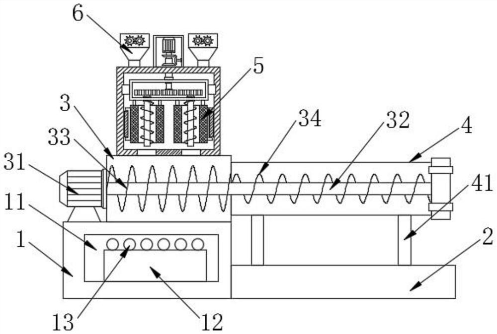 Reinforced wear-resistant PE gas pipe and preparation method thereof