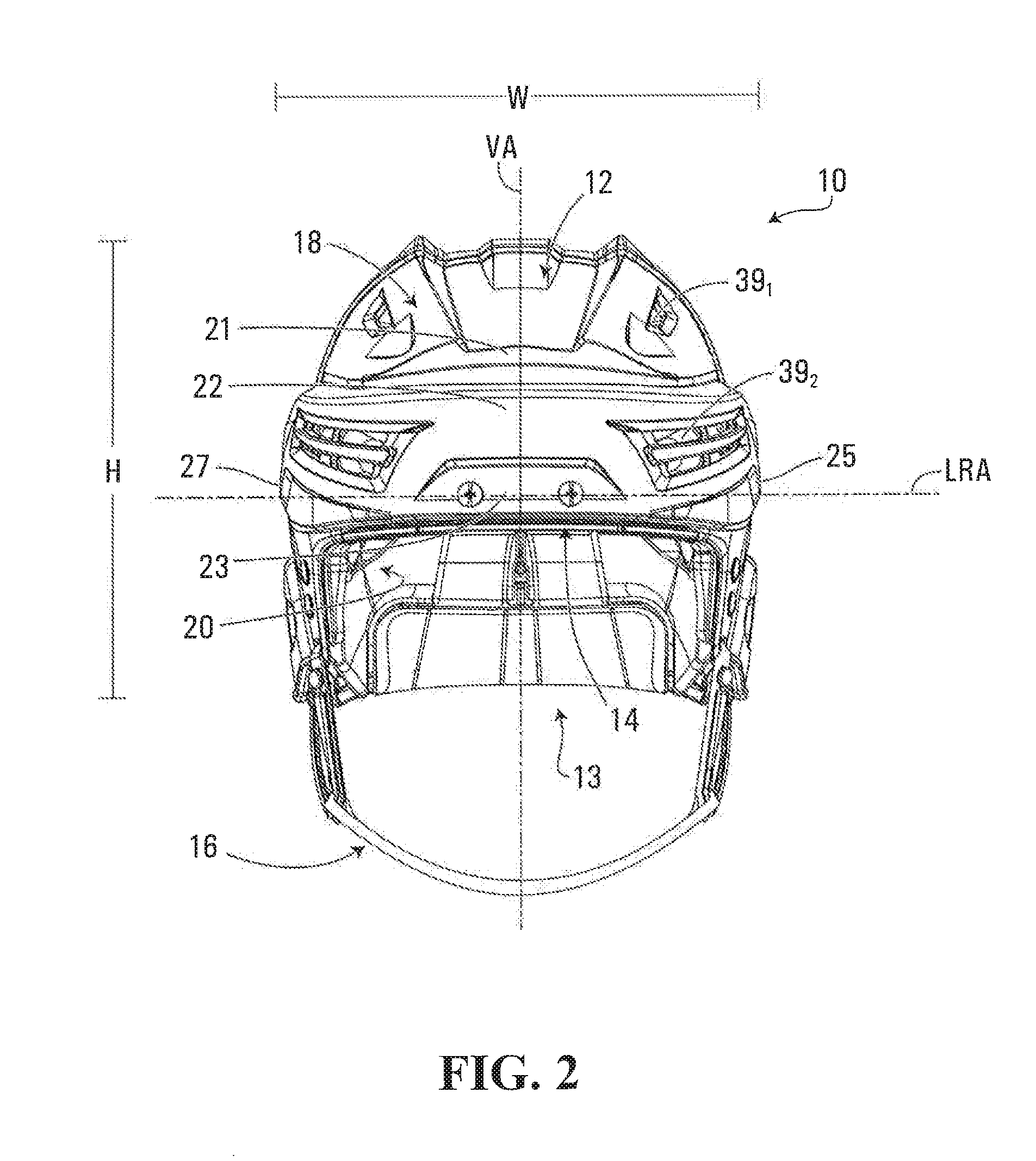 Helmet for impact protection