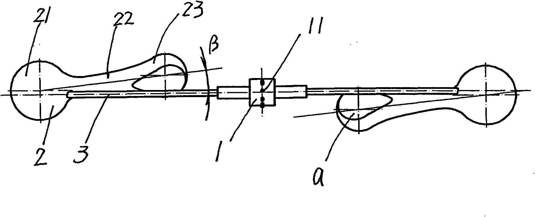 Anti-vibration hammer for high-voltage power transmission lines