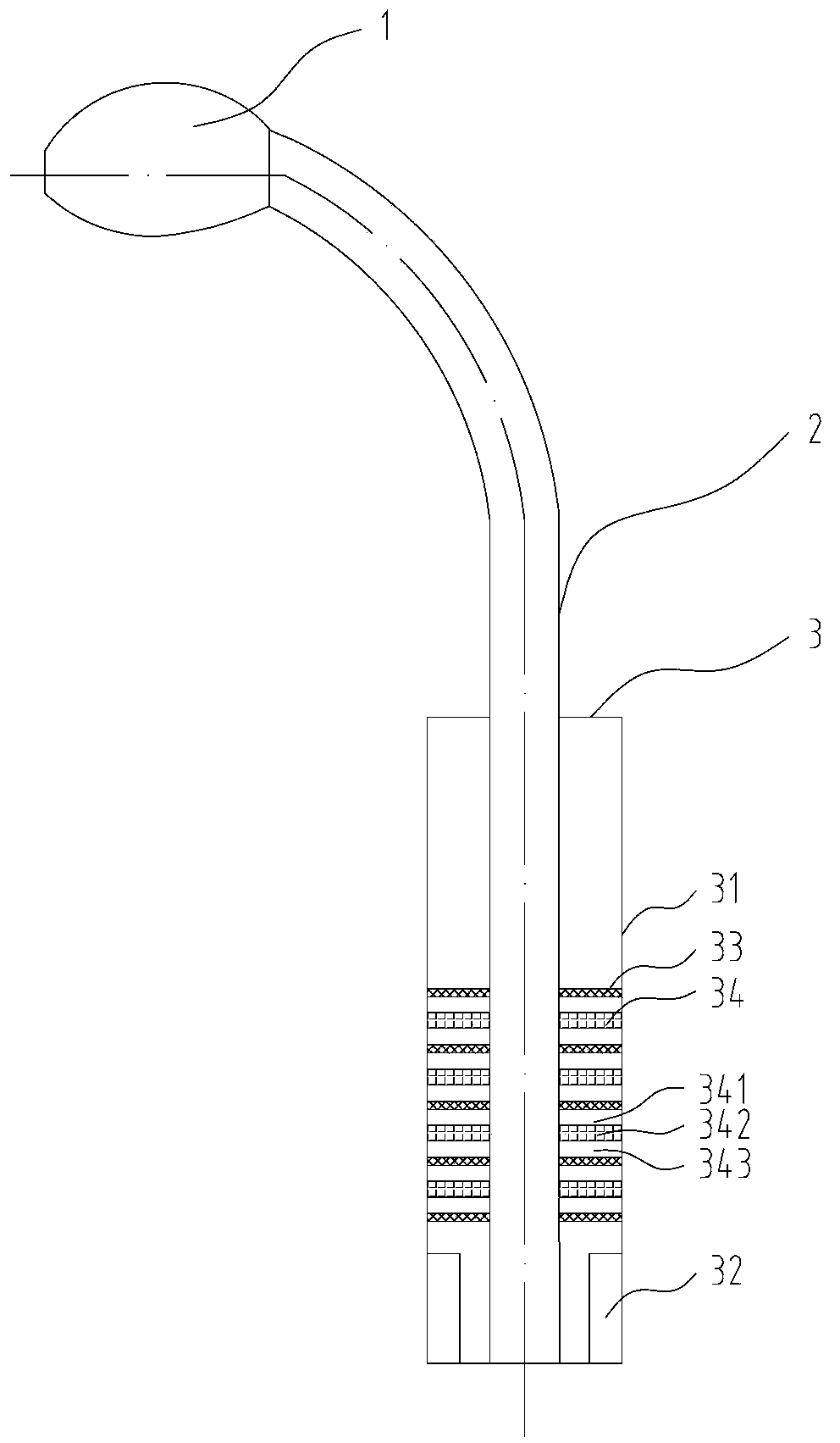 Air purifying street lamp