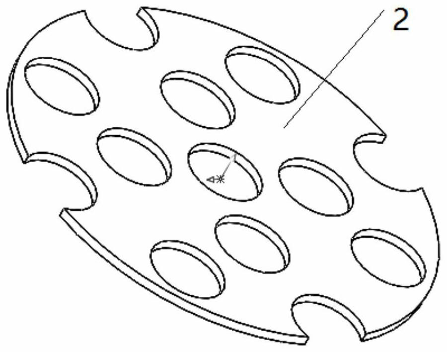 A liquid metal battery negative electrode current collector structure and assembly method thereof