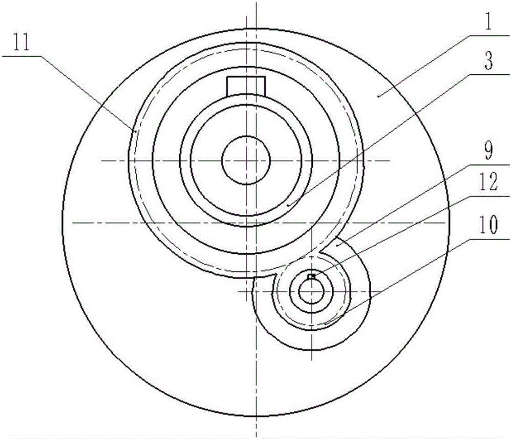 Poppet valve fixing type gas flow adjusting device of solid rocket ramjet