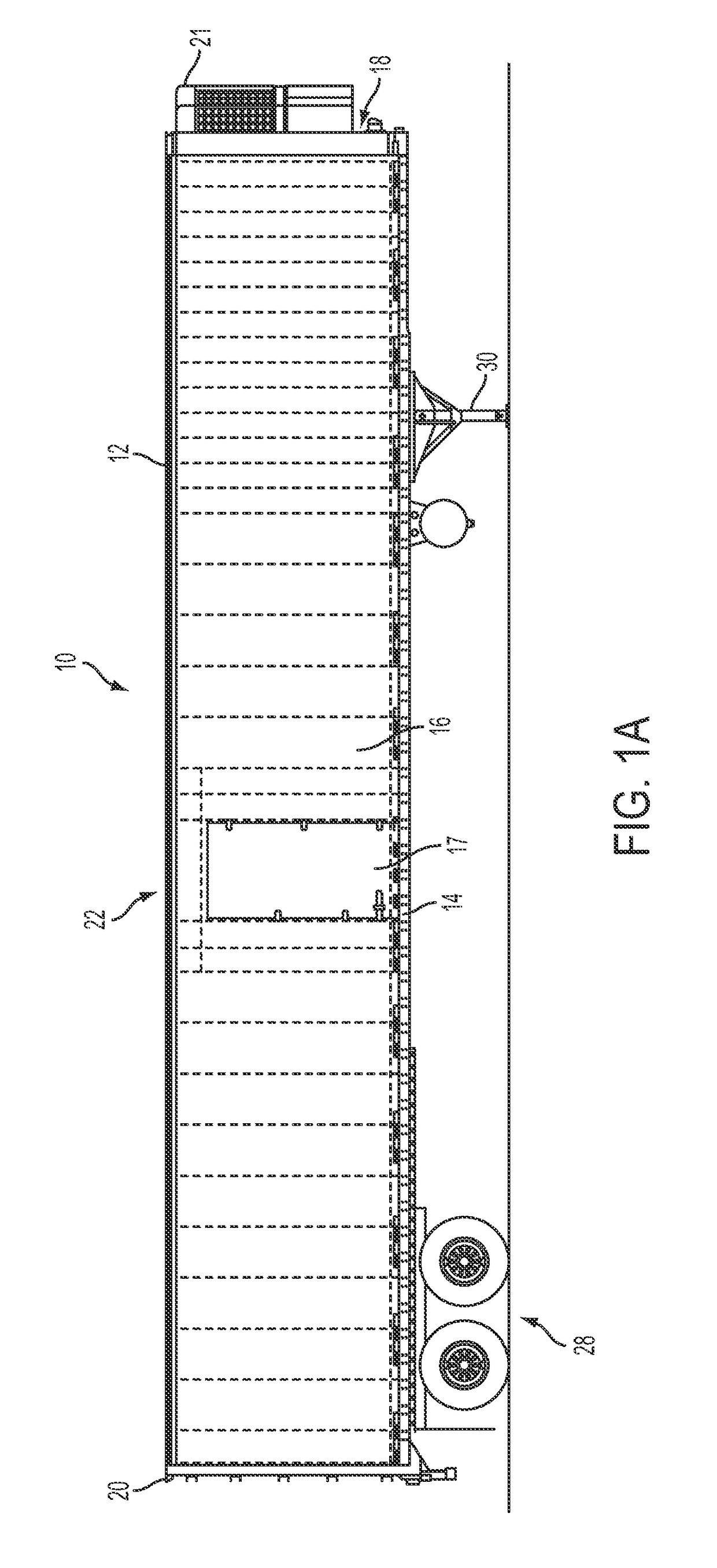 Cargo vehicle and molding assembly for a cargo vehicle