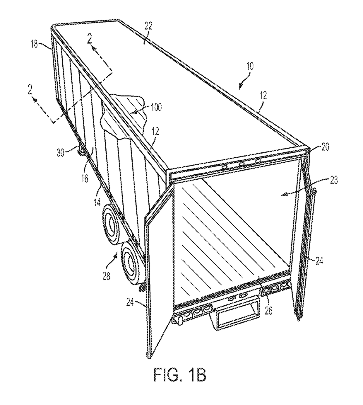 Cargo vehicle and molding assembly for a cargo vehicle