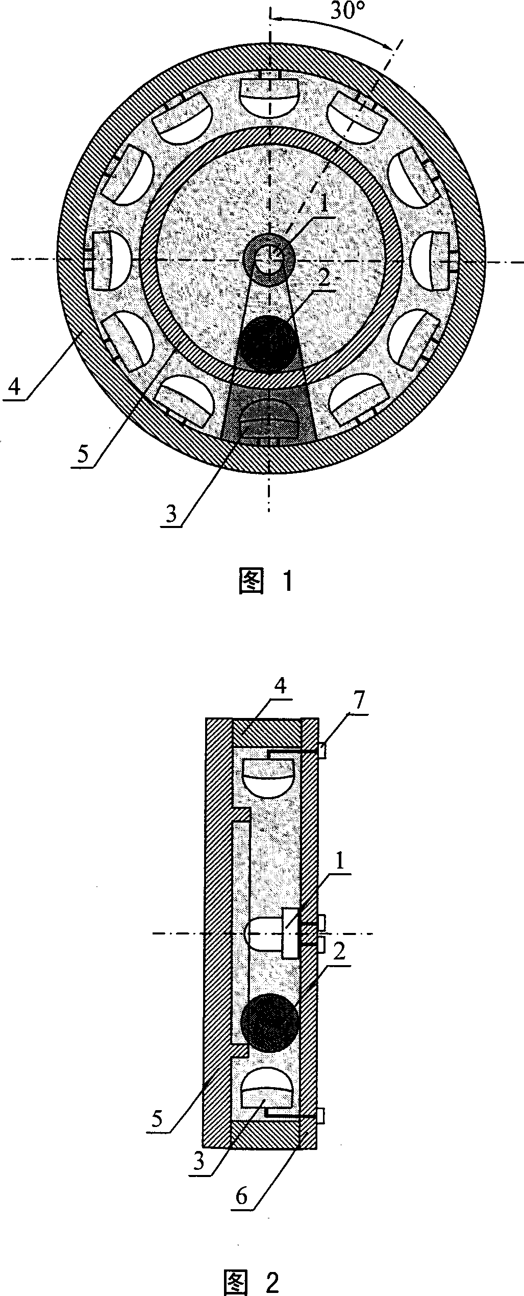 Rotating angle detection method for rotating object and sensor therefor