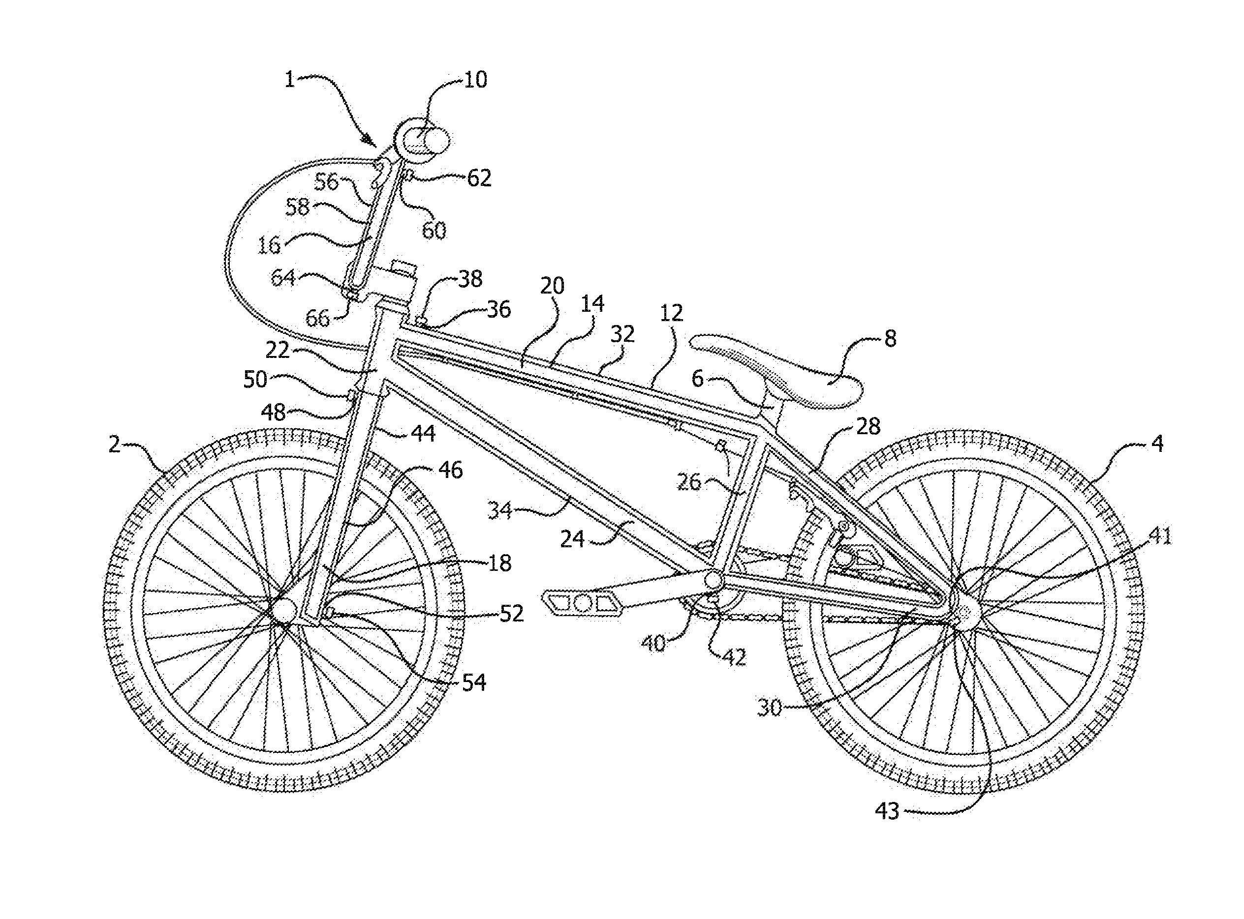 Interchangeable Colored Bicycle