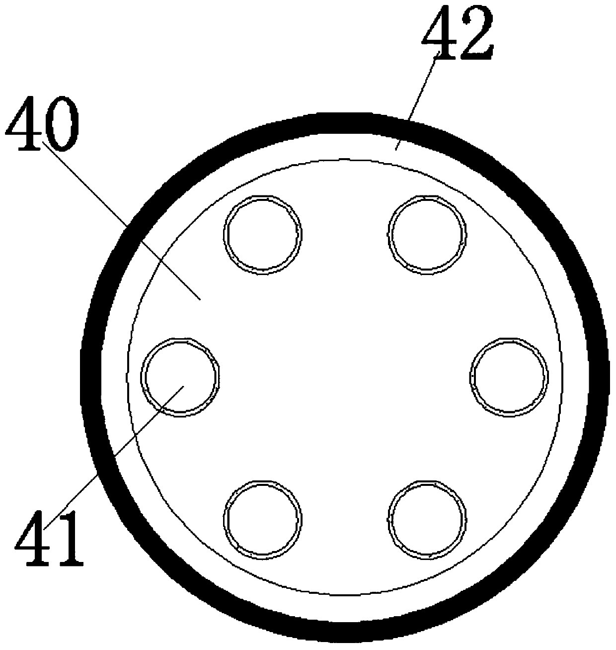 Device for converting sludge into fertilizer