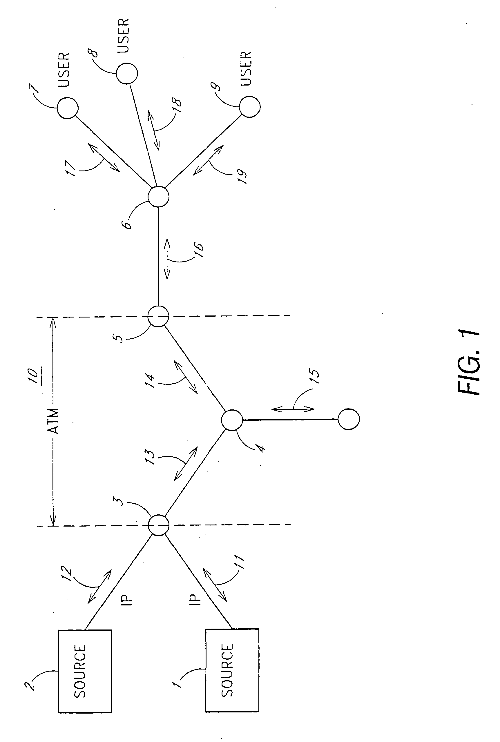 Compression of overhead in layered data communication links