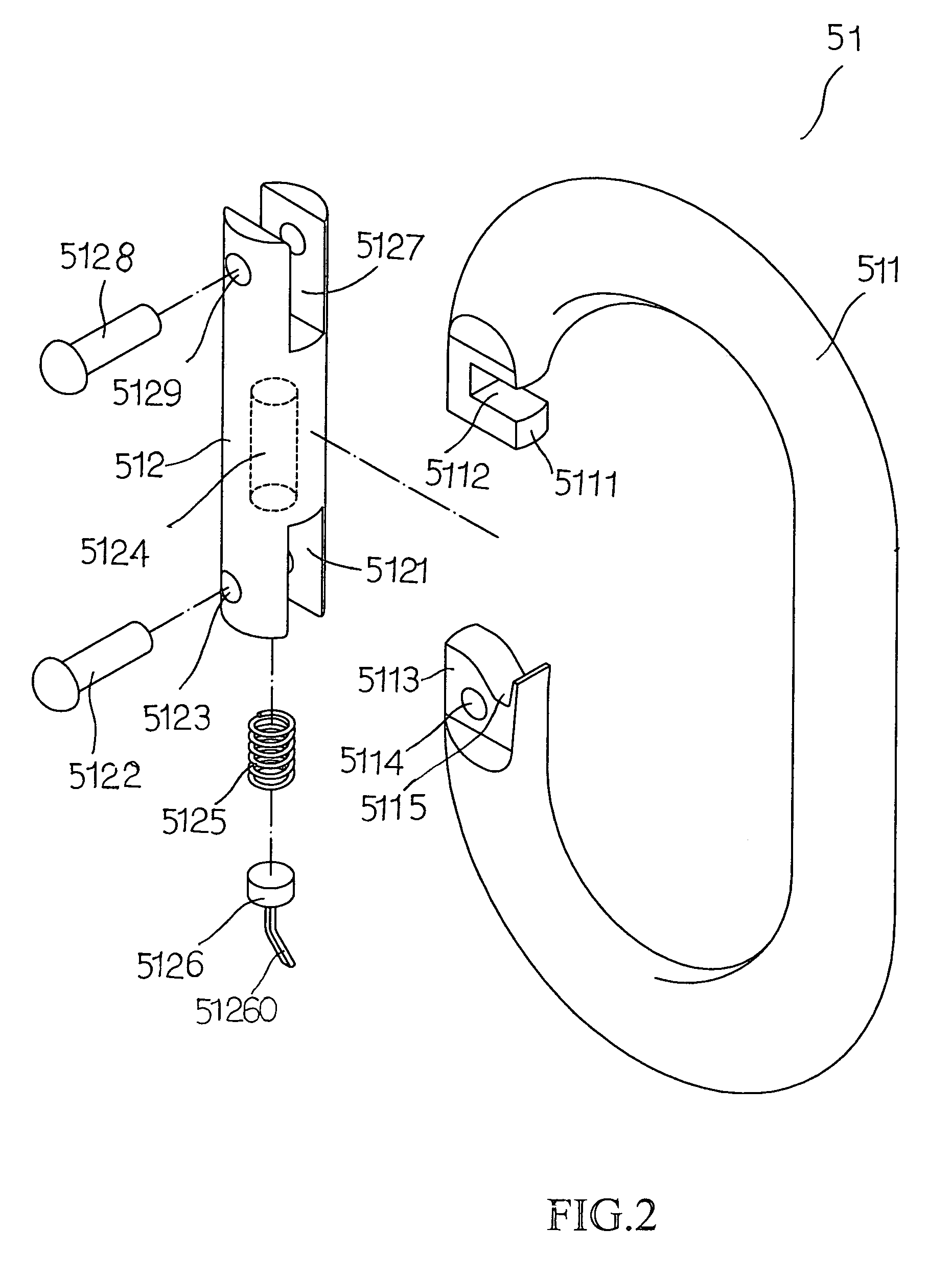 Hanging chain structure for pendent lamp