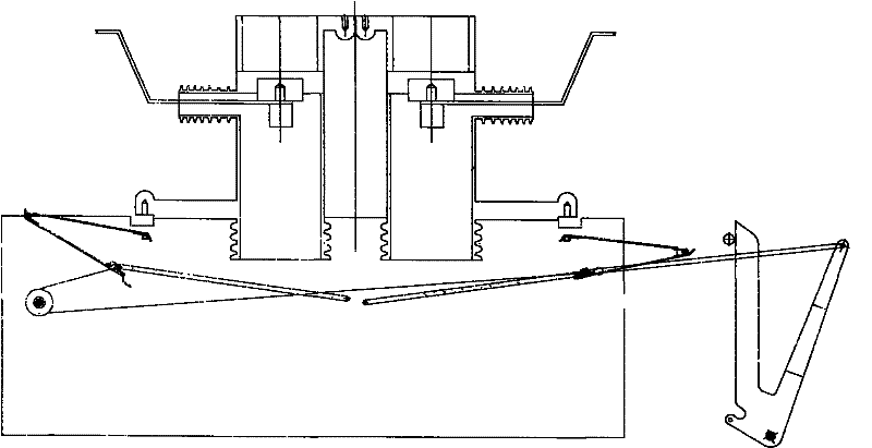 Novel switch cabinet valve mechanism