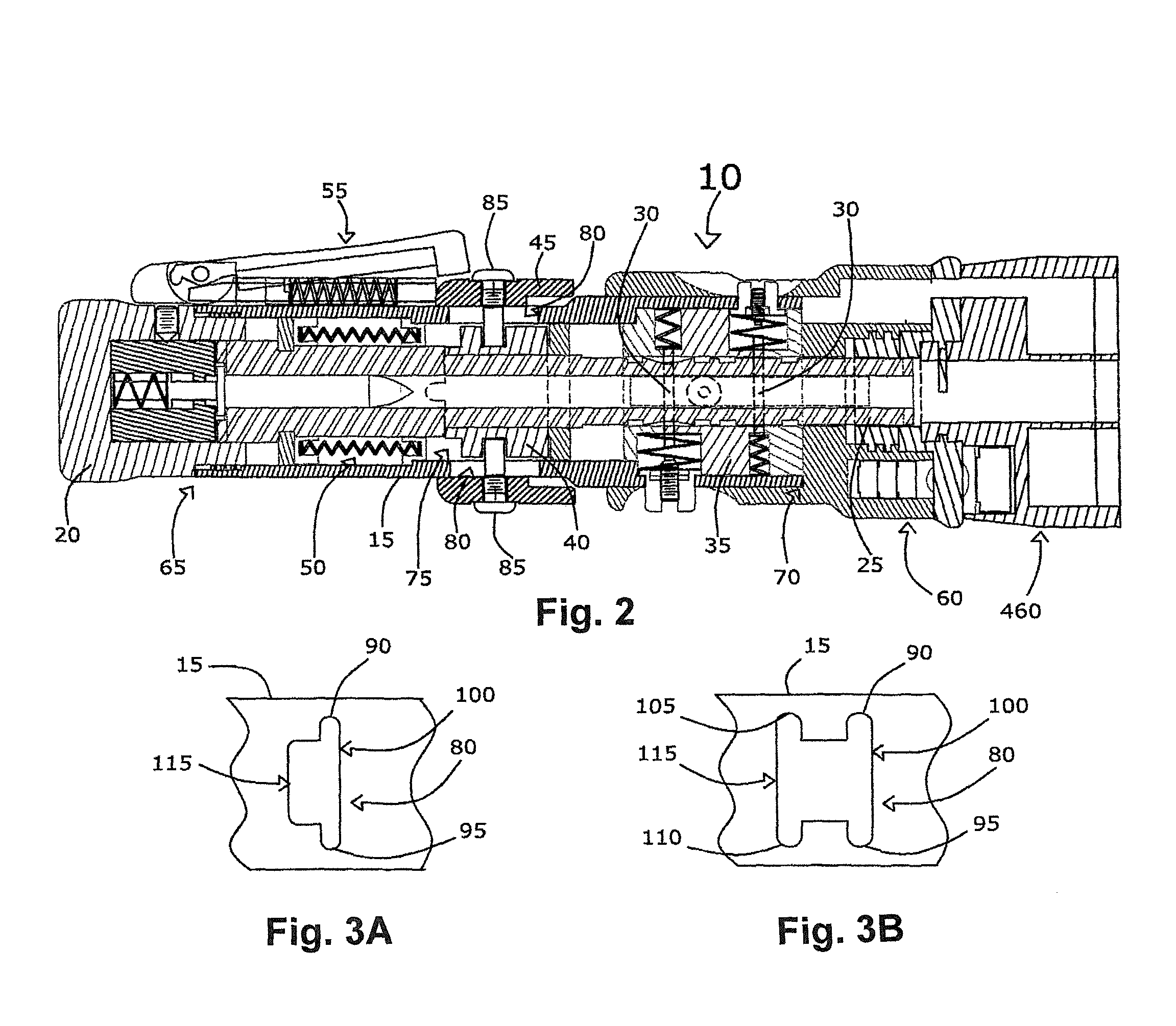 Systems and methods for providing a customizable firearm