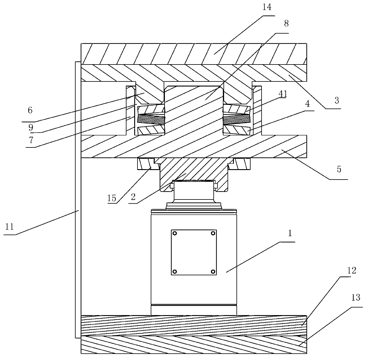 Buffer type weighing sensor module