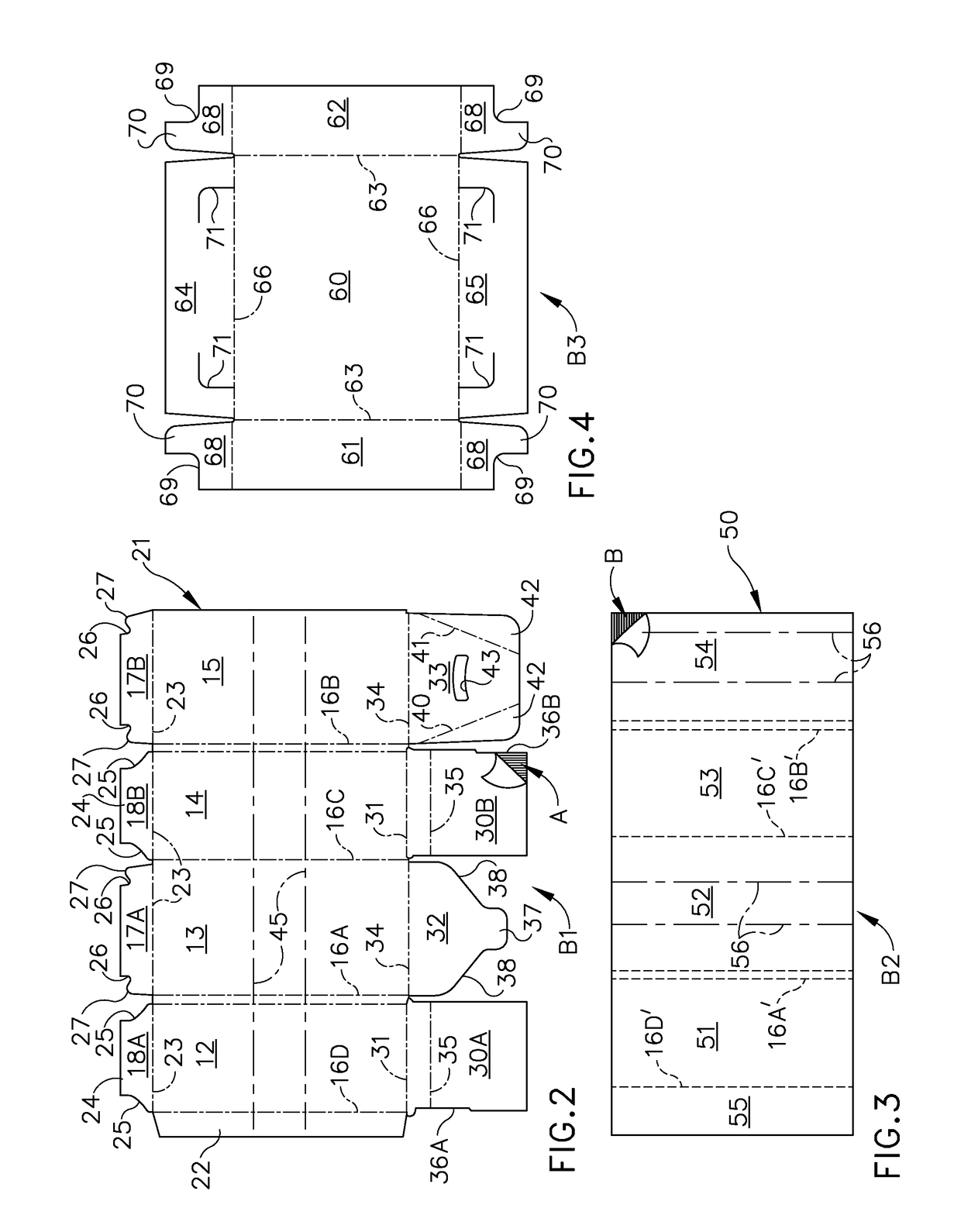 Reinforced cross-laminated bulk container