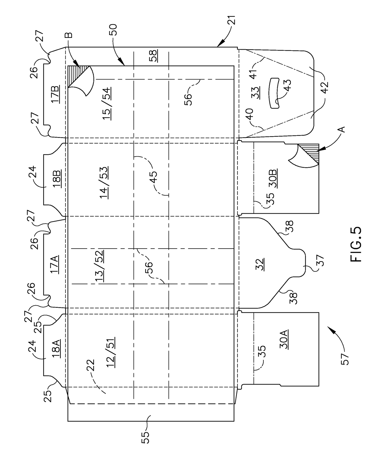 Reinforced cross-laminated bulk container