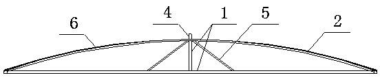 Heat-insulation house for concrete curing in winter concrete construction