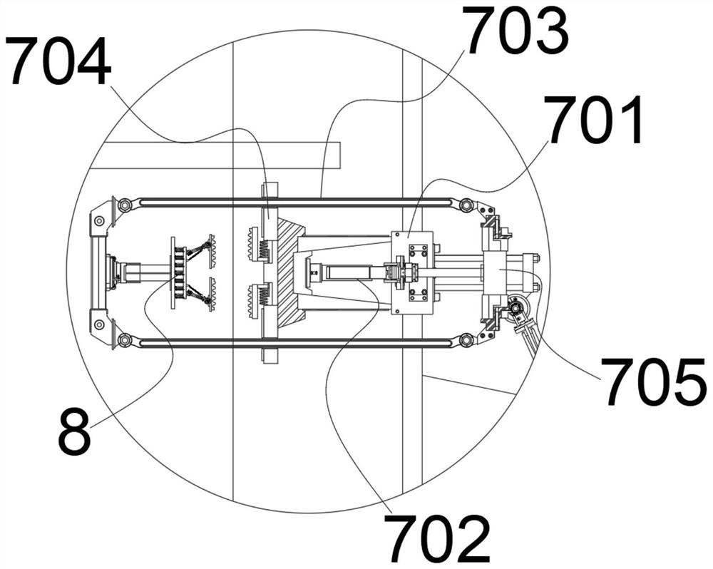 A cable cutting device for communication base station construction