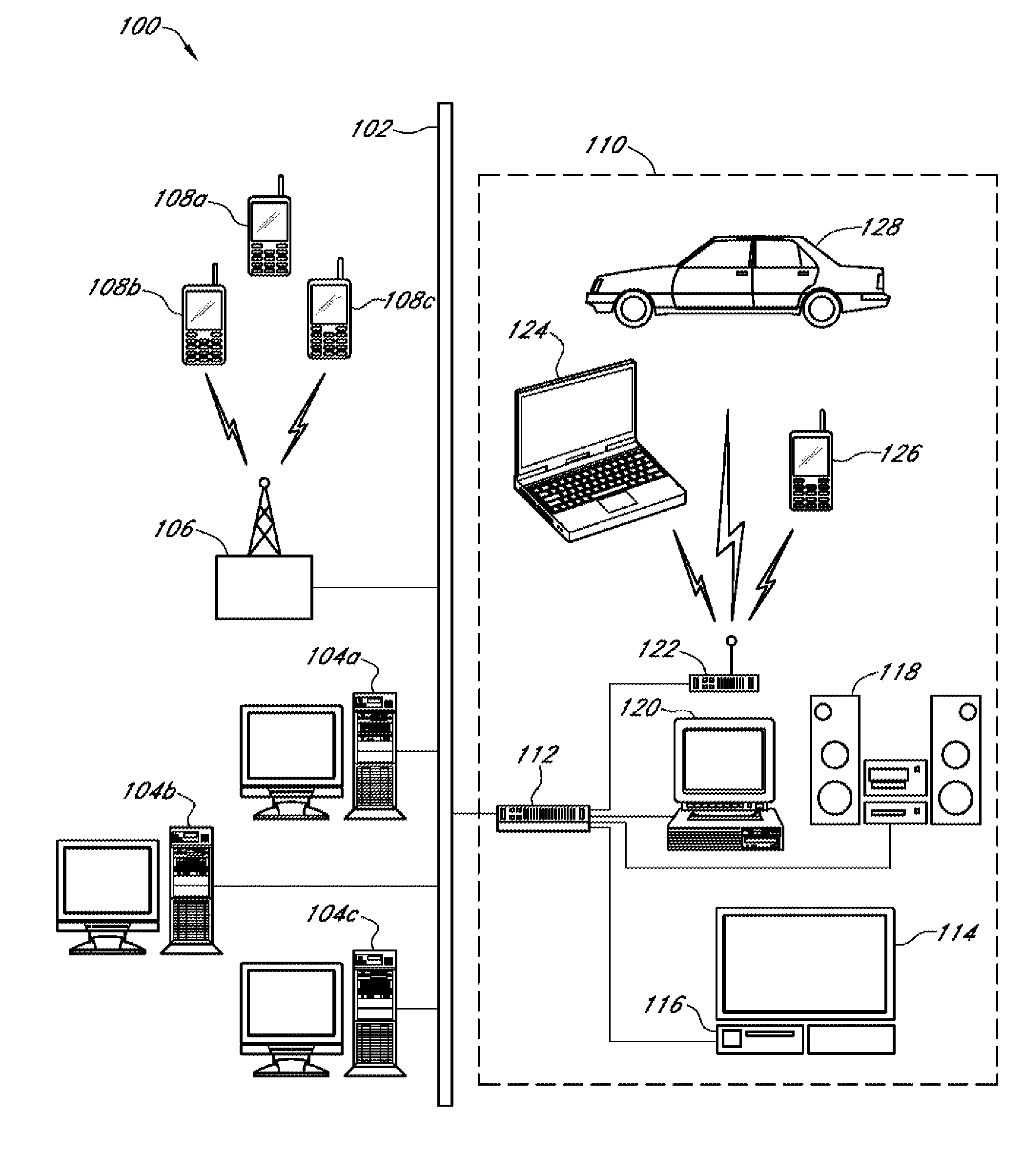 Systems and methods for device dependent media content delivery in a local area network