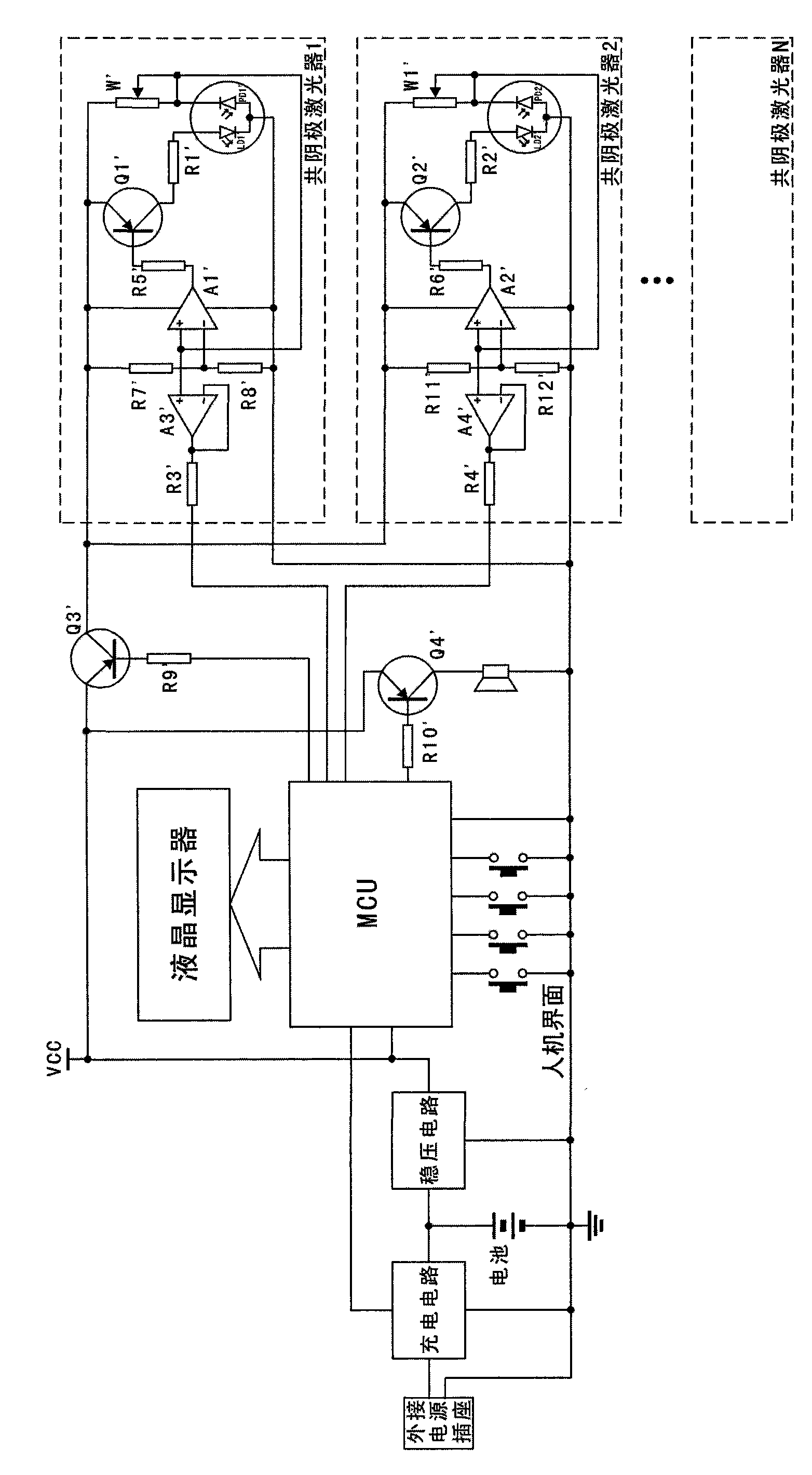 Laser therapeutic apparatus