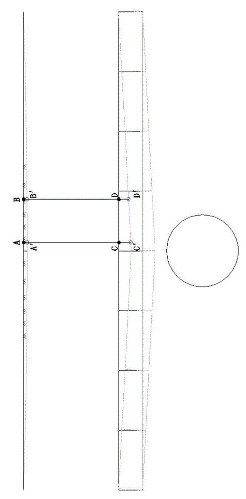 Real-time deformation contact monitoring device and method of underground rainfall-sewage pipeline