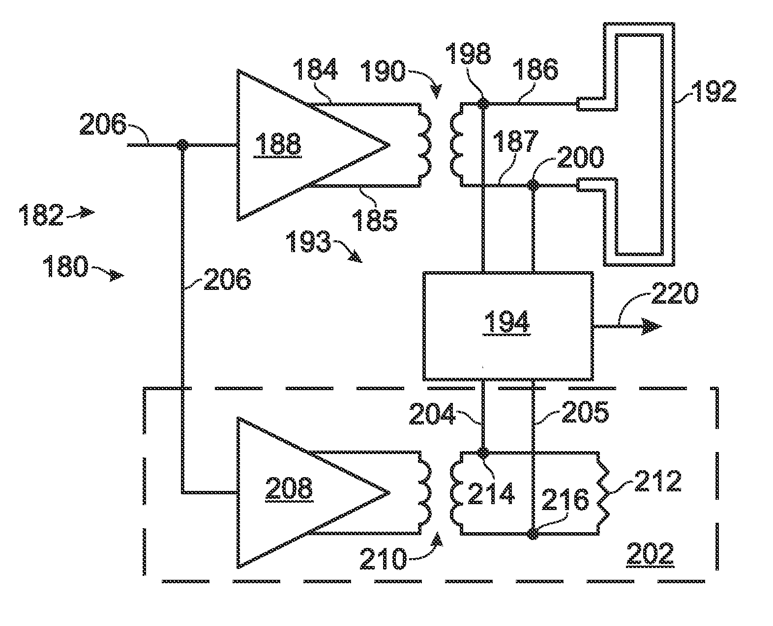 Proximity sensing using ehf signals