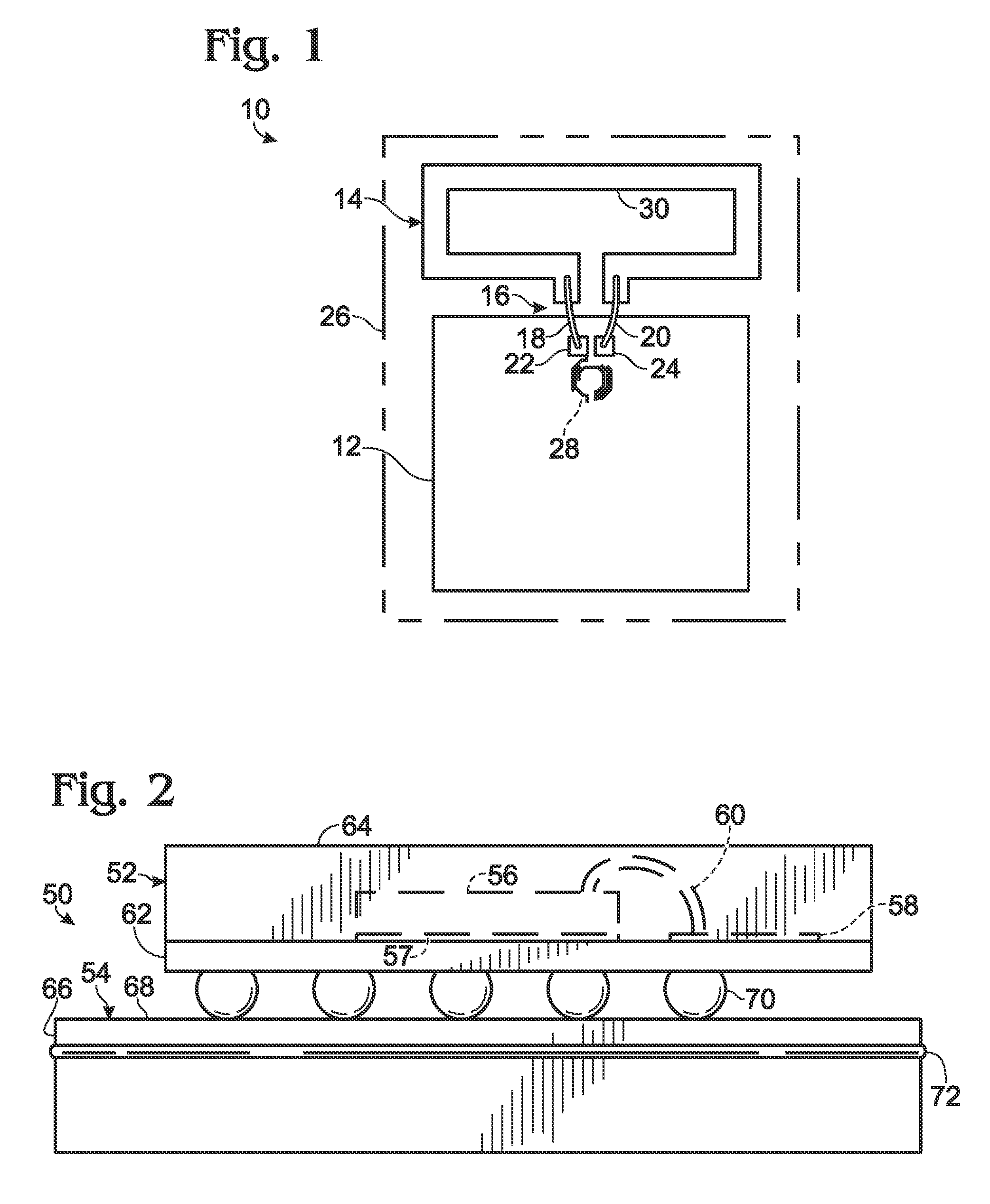 Proximity sensing using ehf signals