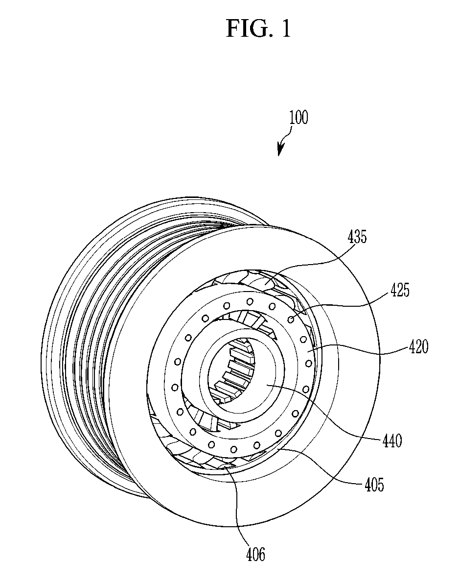 Decoupler as one-way clutch