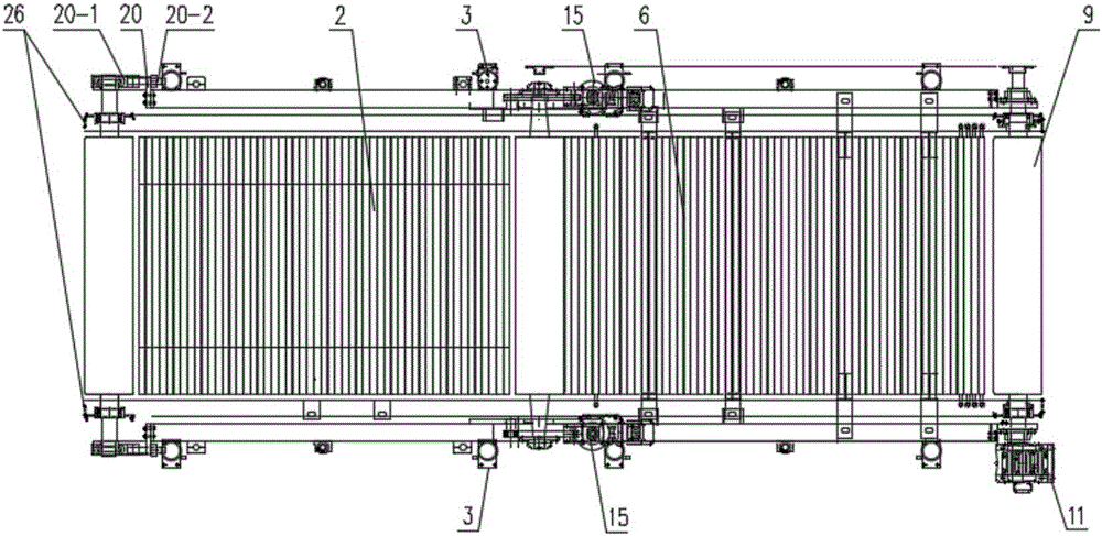 Flat belt type composite process and equipment