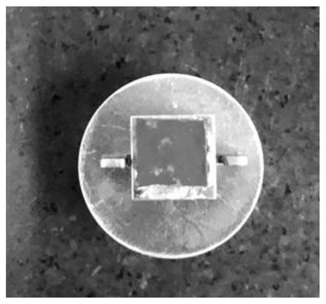 Treatment method of lithium ion battery material powder sample section