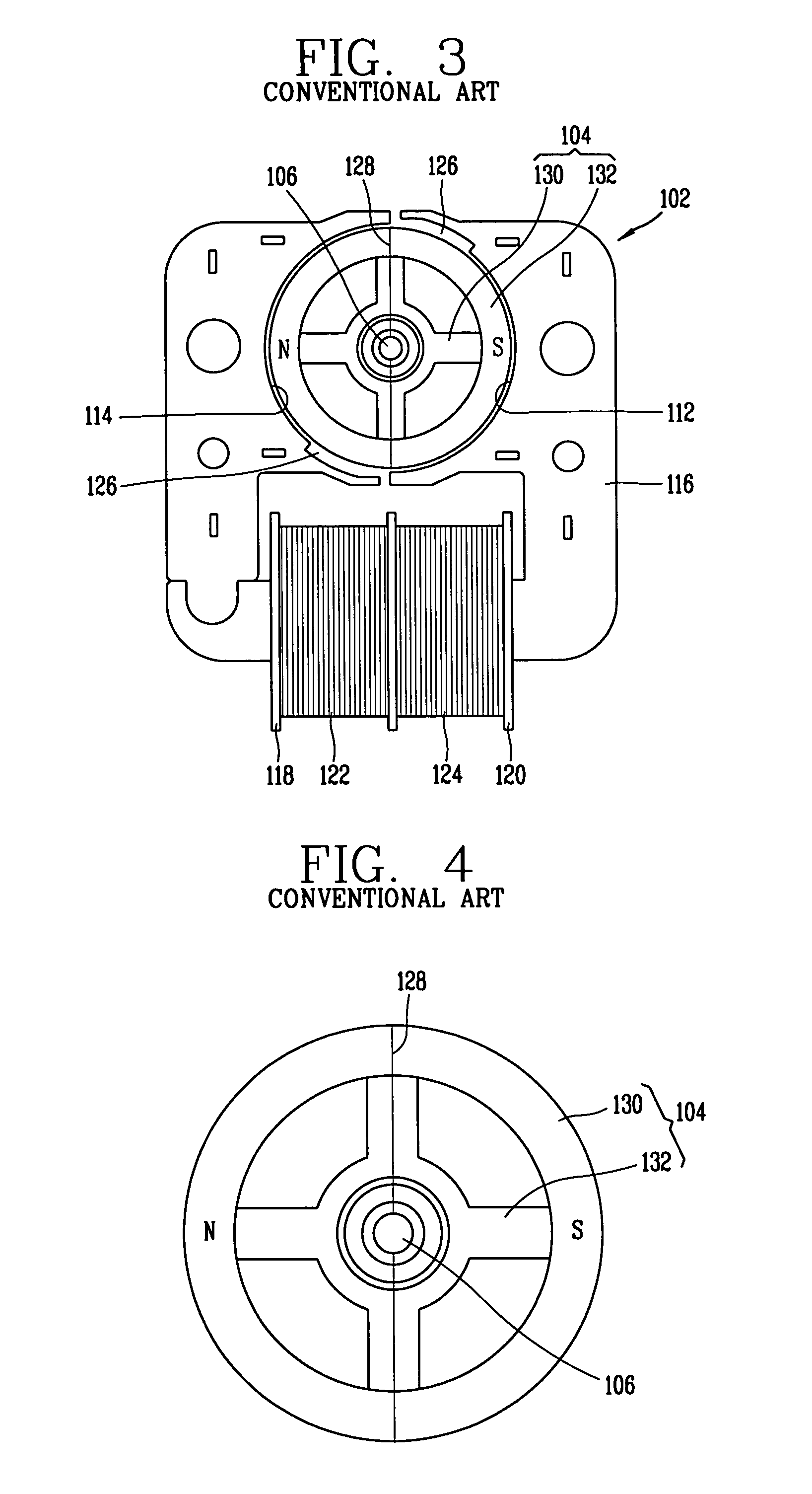 Skeleton type BLDC motor