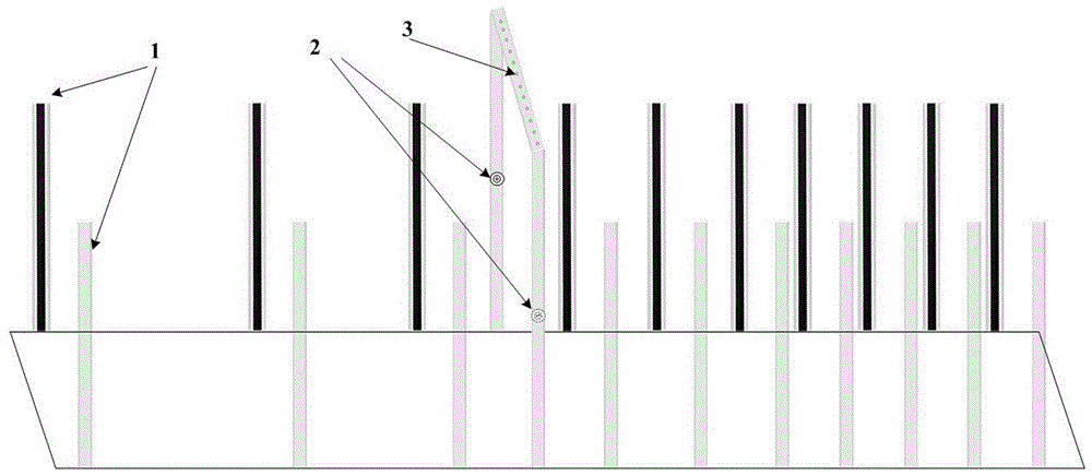 Automatic measurement system for external contour dimensions of motor vehicle and measurement method