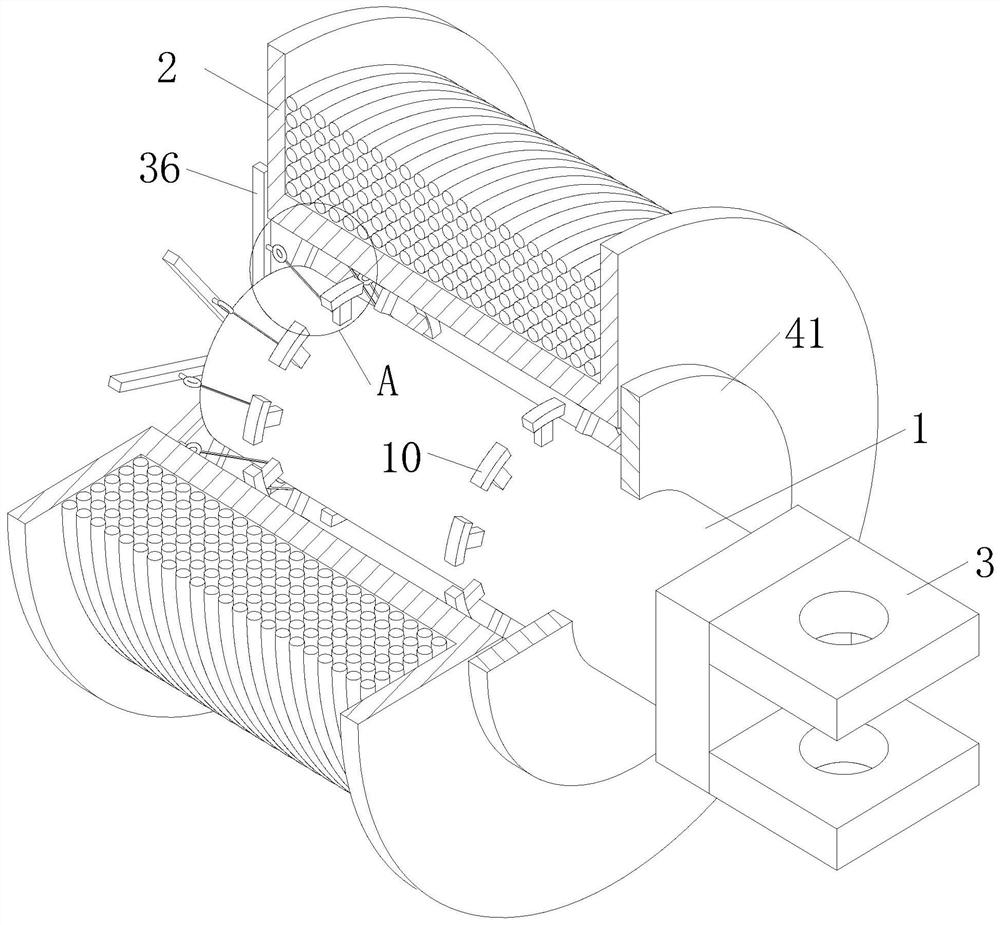 Cable hoisting device