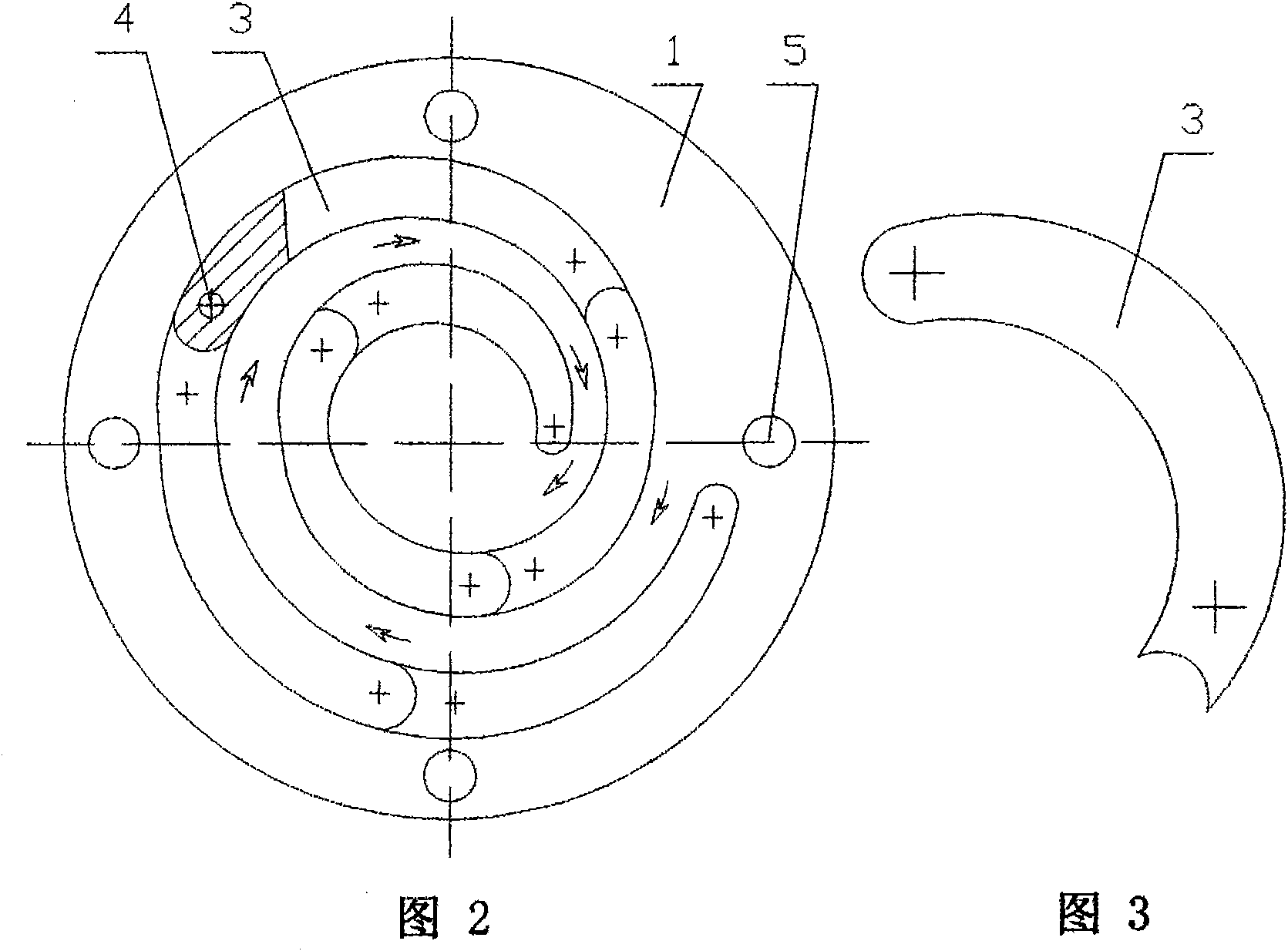 Magnetorheological valve of helical fluid channel