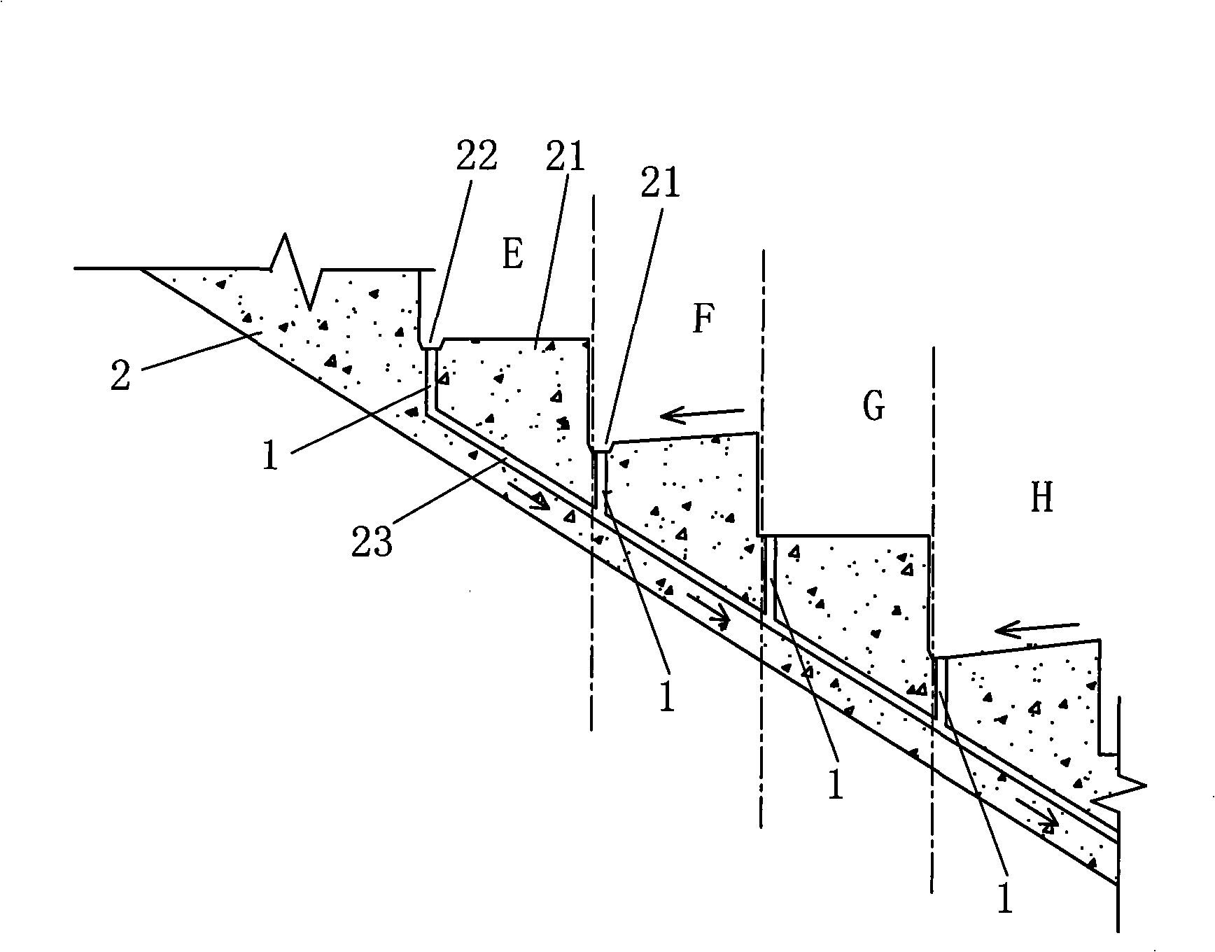 Method for preventing outdoor building from accelerating deterioration and pollutant from precipitating on decorative topping surface