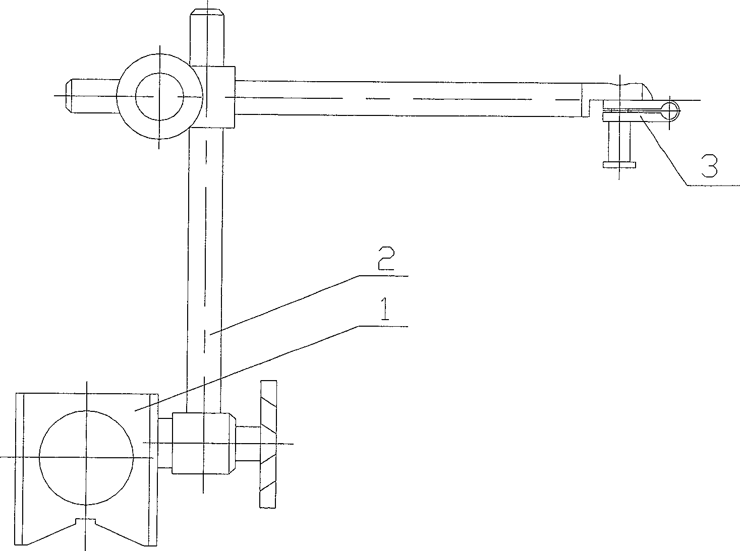 Magnetic gage stand arrangement used for precision measurement