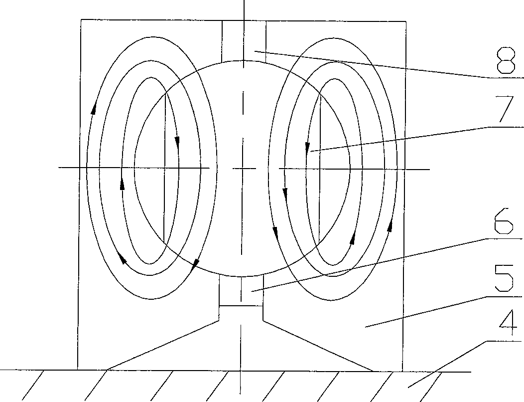 Magnetic gage stand arrangement used for precision measurement