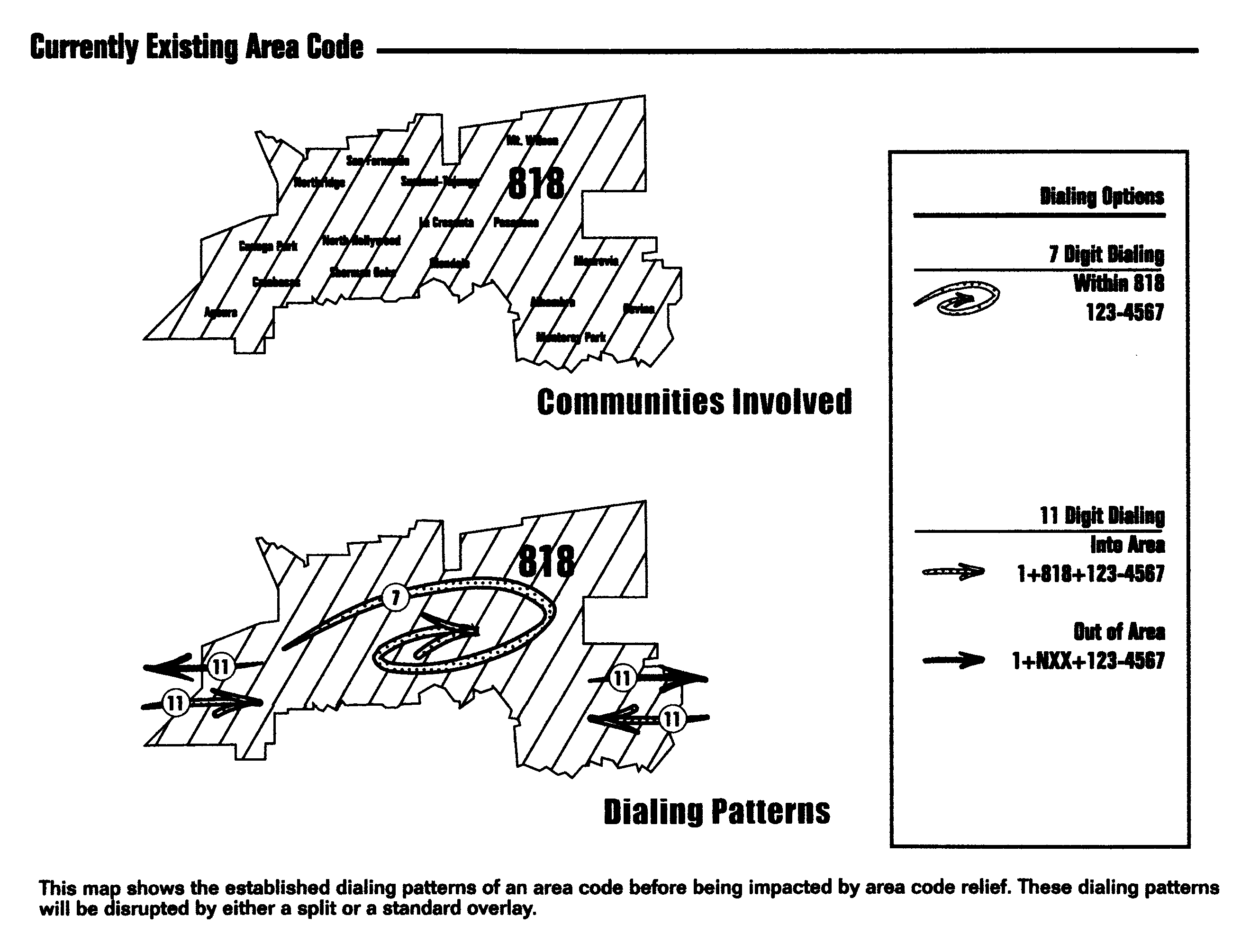 Unified method and apparatus to simplify telephone area code dialing