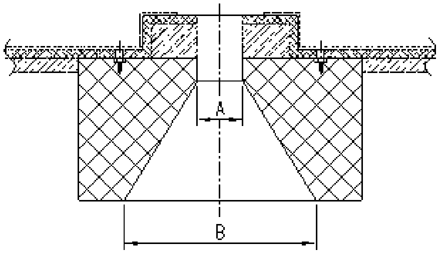 Observation hole lining of ceramic fiber modules